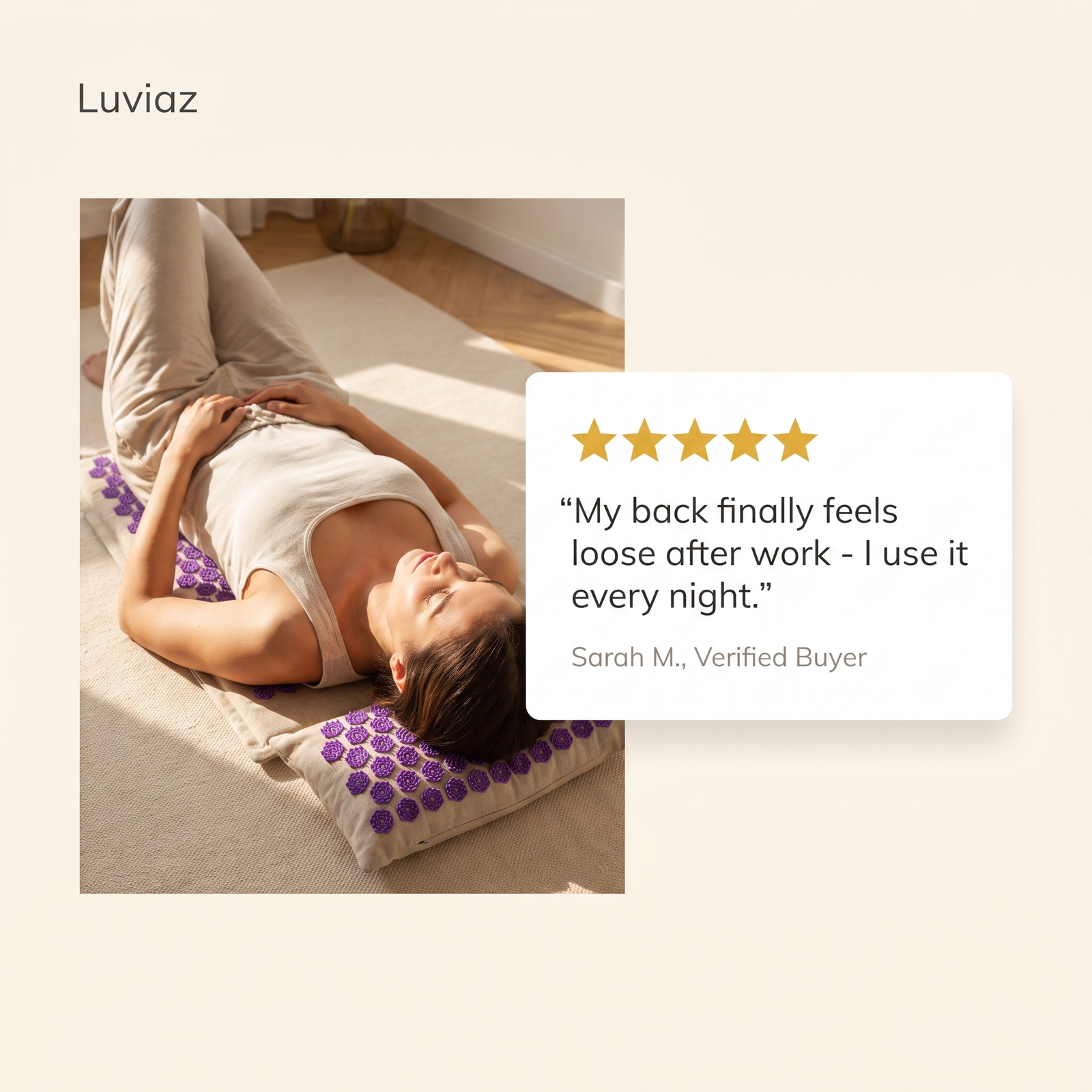 Acupressure Mat / Luviaz