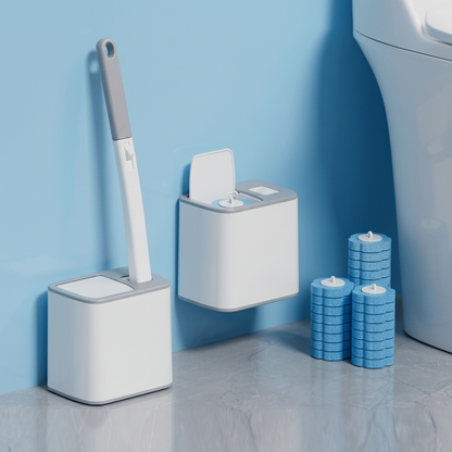 Luviaz™ Disposable Toilet Brush Wand Set Bathroom Cleaner Holder