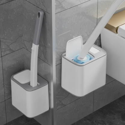 Luviaz™ Disposable Toilet Brush Wand Set Bathroom Cleaner Holder