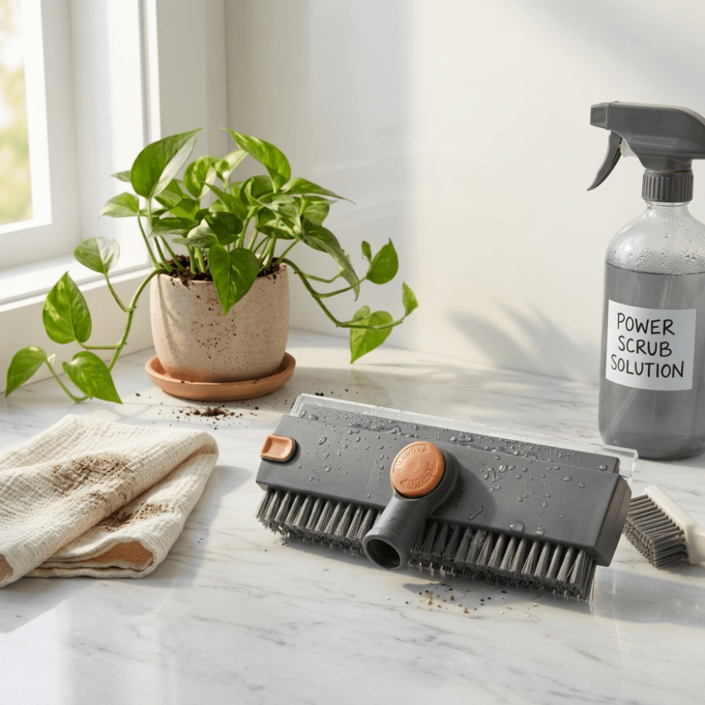 Luviaz™ 3-in-1 Floor Scrub Brush