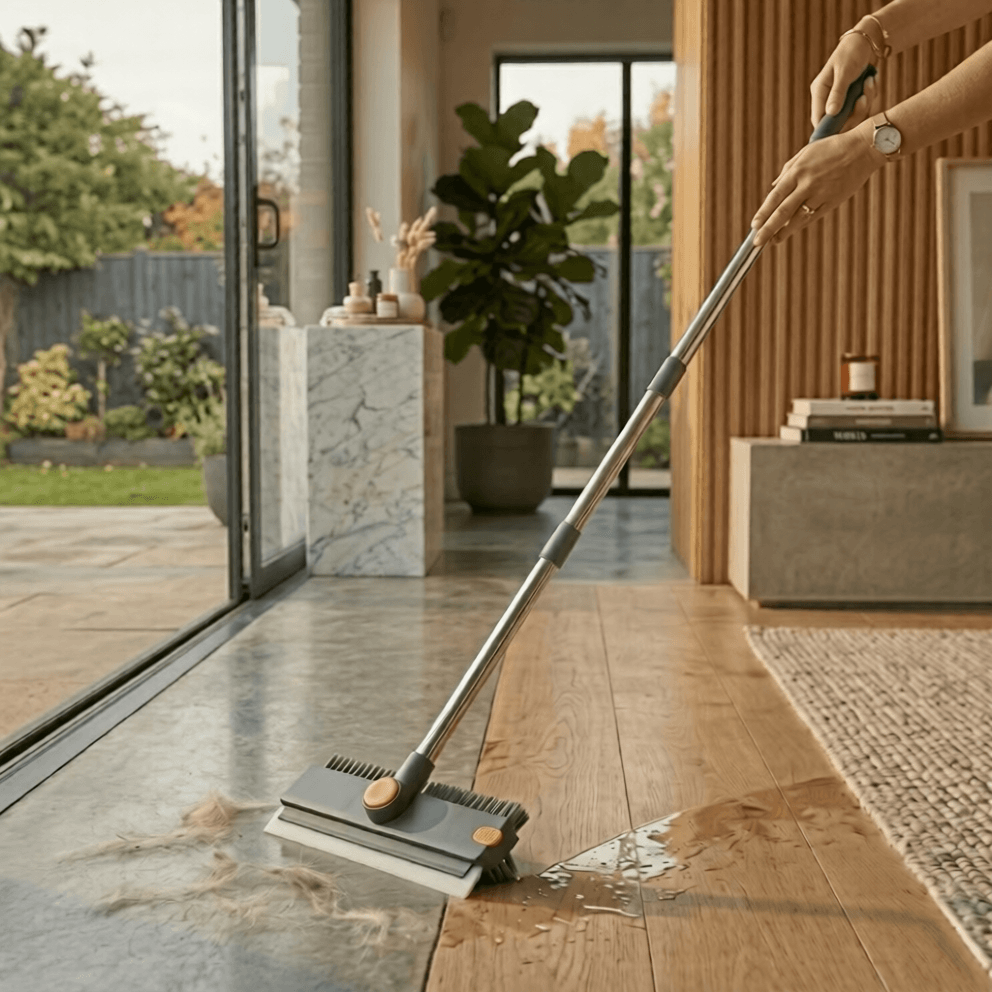 Luviaz™ 3-in-1 Floor Scrub Brush